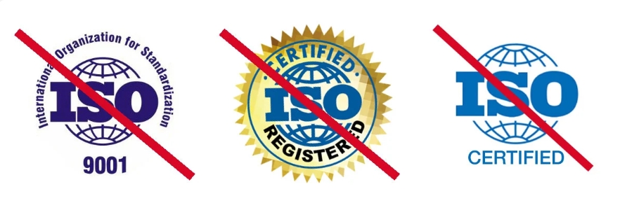 wrong CIRQ Wrong ISO Logos